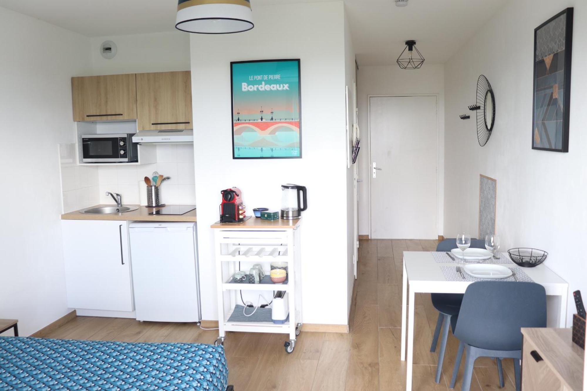 Le Panoramique - Parking, Tram A, Netflix Apartment Cenon Bagian luar foto